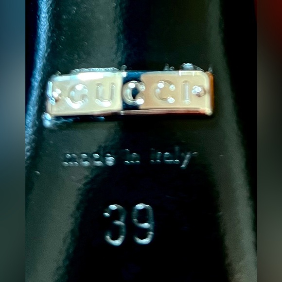 GUCCI “Gia” Leather Oxford Pump. Size 39 /9. Near-perfect condition. - Picture 10 of 16